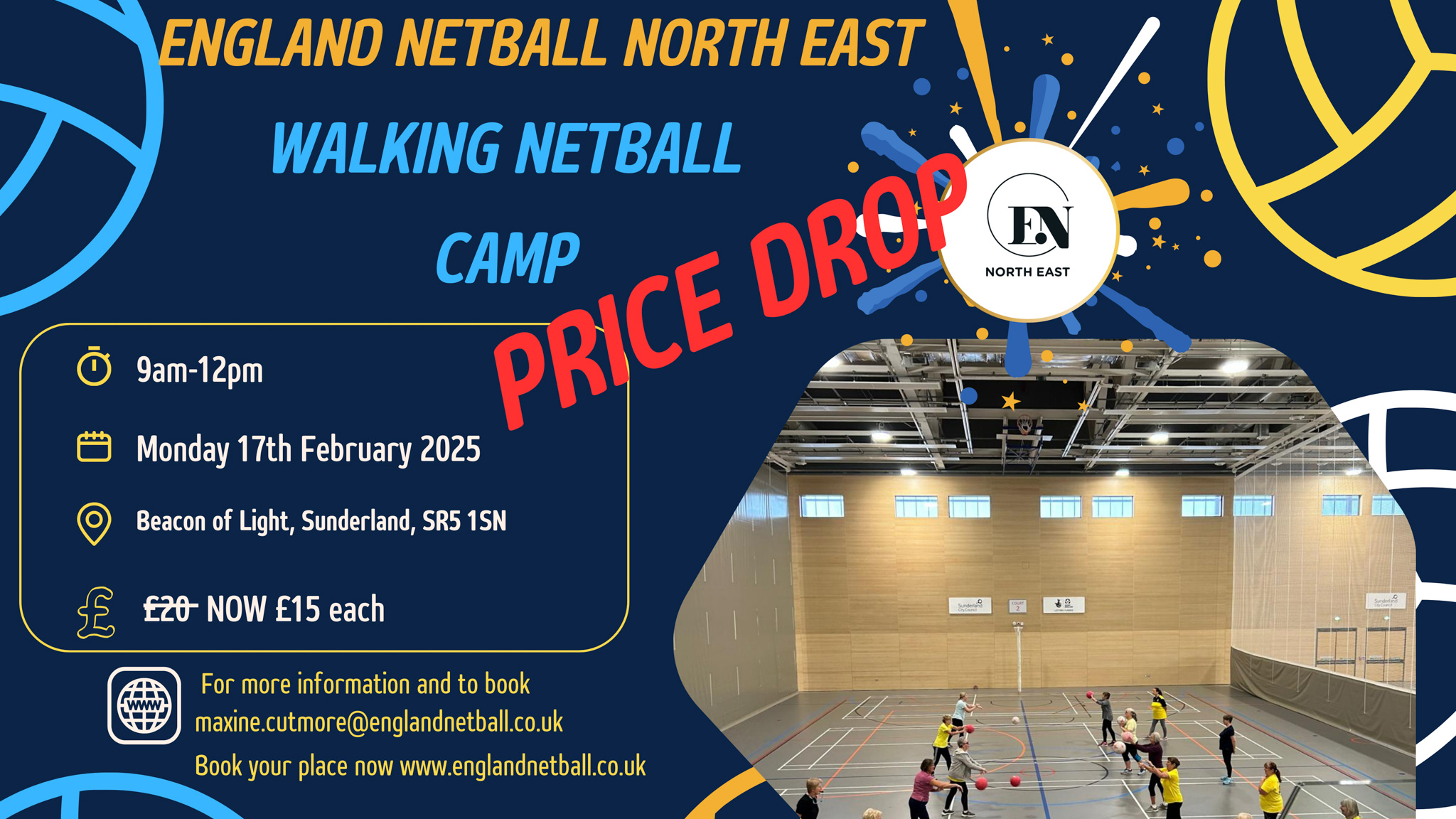 Inclusive Walking Netball Camp coming to Beacon of Light