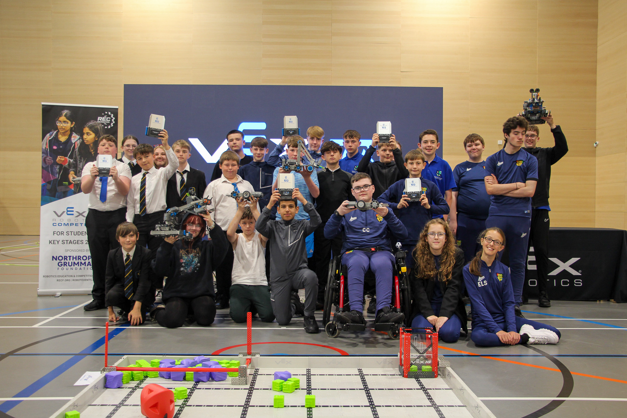 Beacon hosts VEX IQ Robotics Final