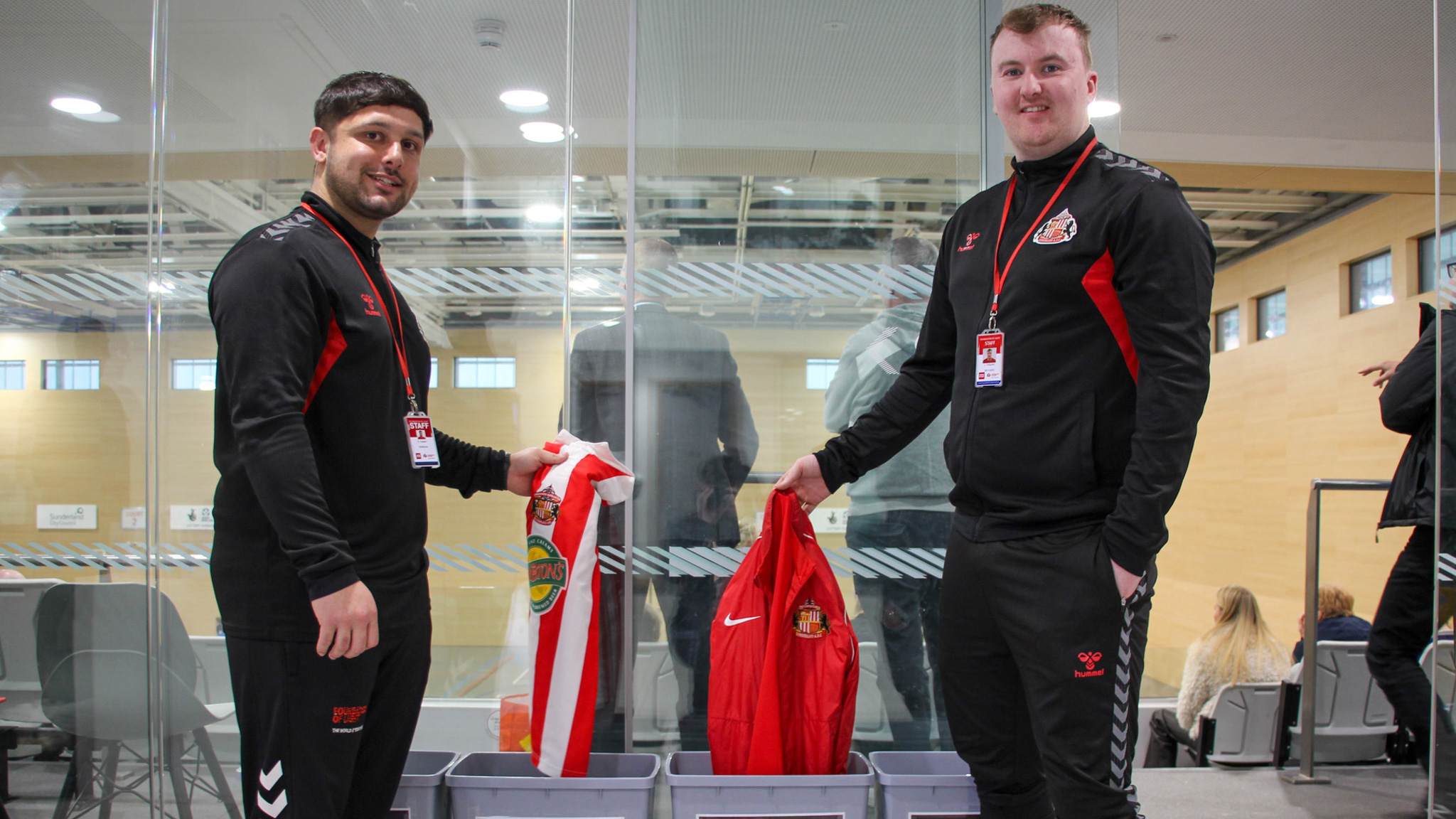 Beacon of Light taking part in Kit Out Sunderland donation initiative 