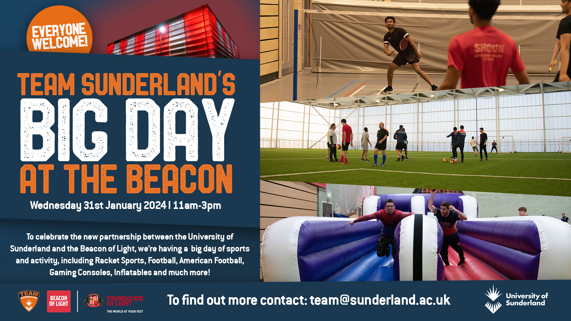 Team Sunderland’s Big Day at the Beacon