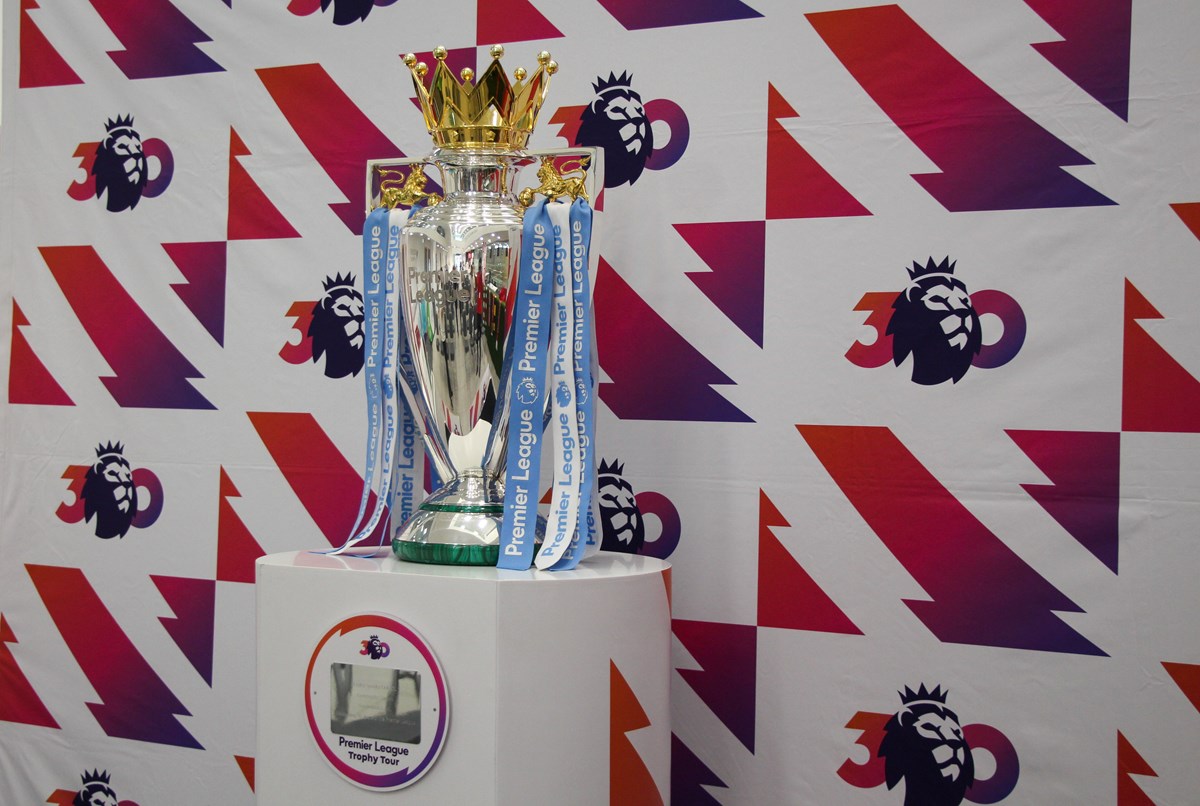 Premier League trophy visits Beacon of Light in 30th-anniversary ...