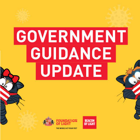 Government guidance update
