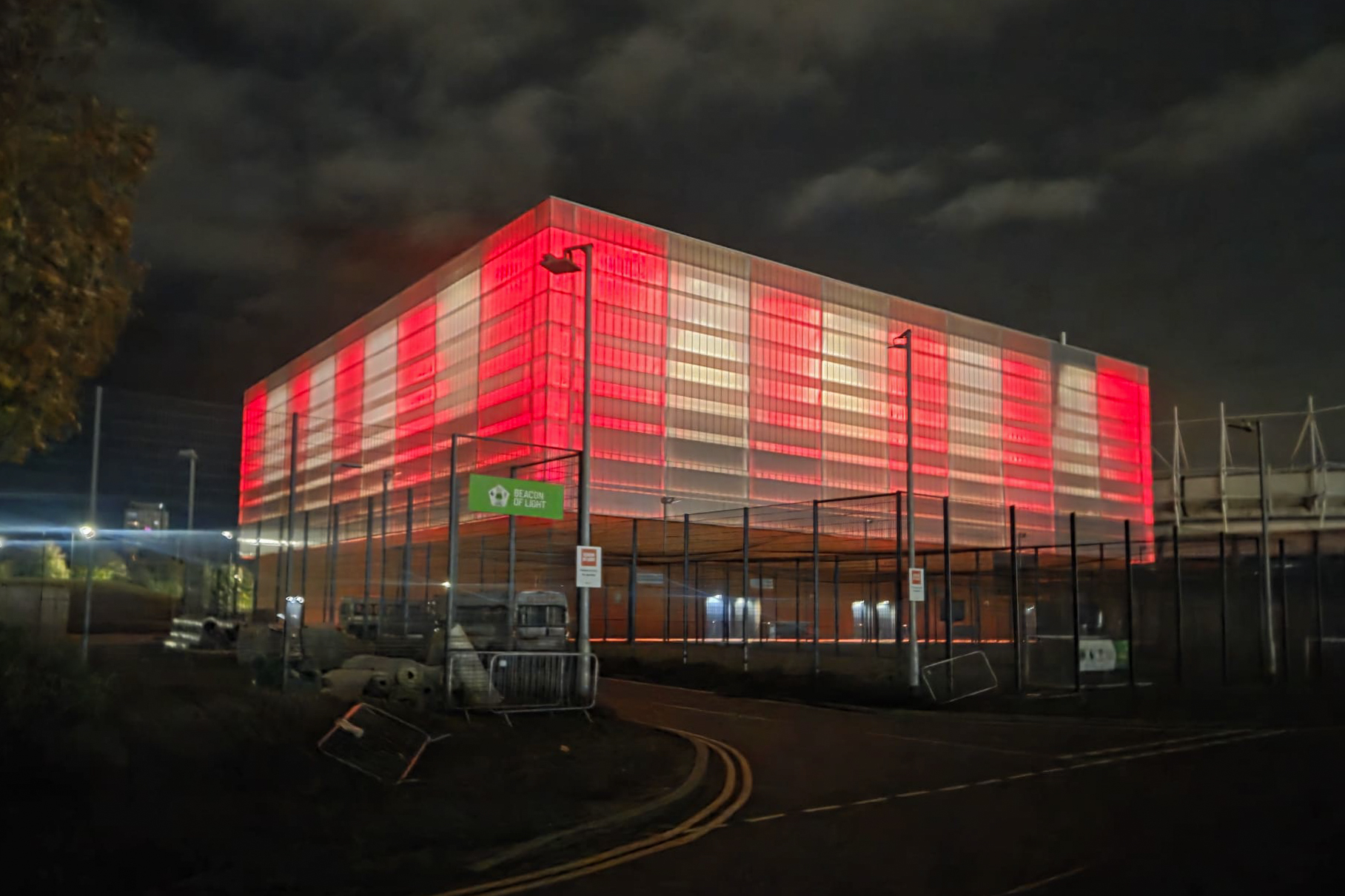Beacon to Light up red and white ahead of Foundation Matchday